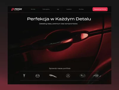 Realizacja strony internetowej dla studia auto detailingu