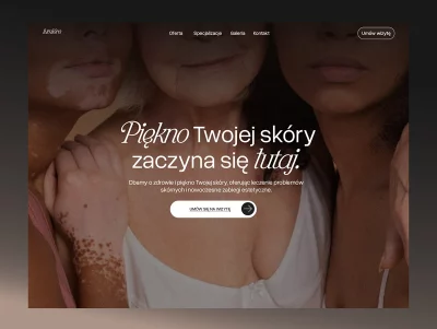 Realizacja strony internetowej dla salonu beauty