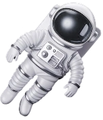 Ikona przedstawiająca astronautę